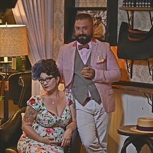 Men's summer seersucker jacket